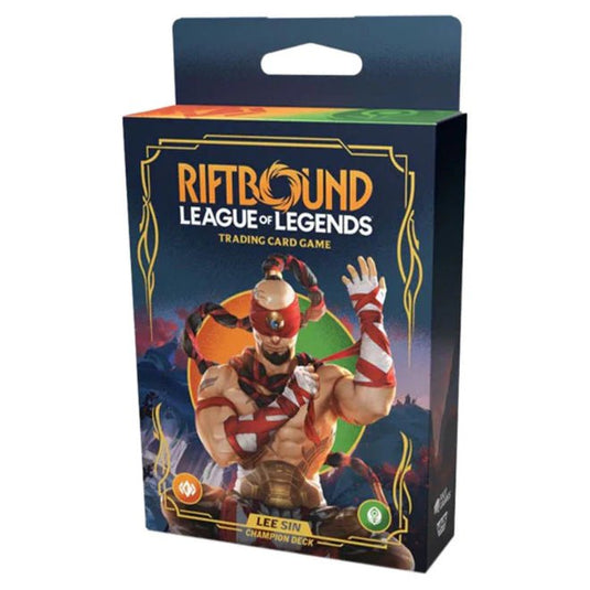 Riftbound League of Legends TCG Origins Champion Deck Lee Sin - Cartoncito Cards
