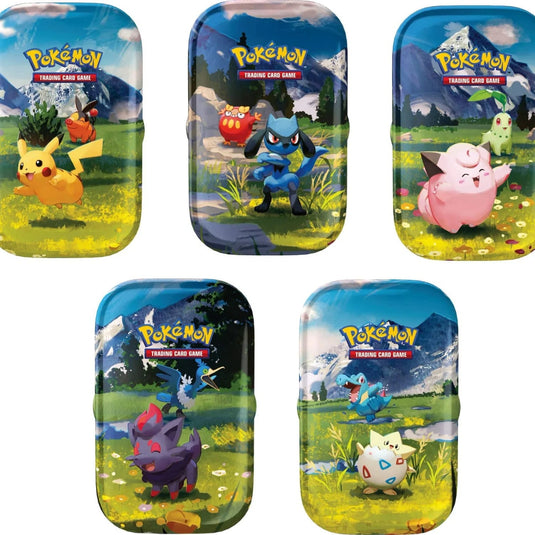 Pokemon Mega Evolution Ascended Heroes Mini Tin Display (Español)