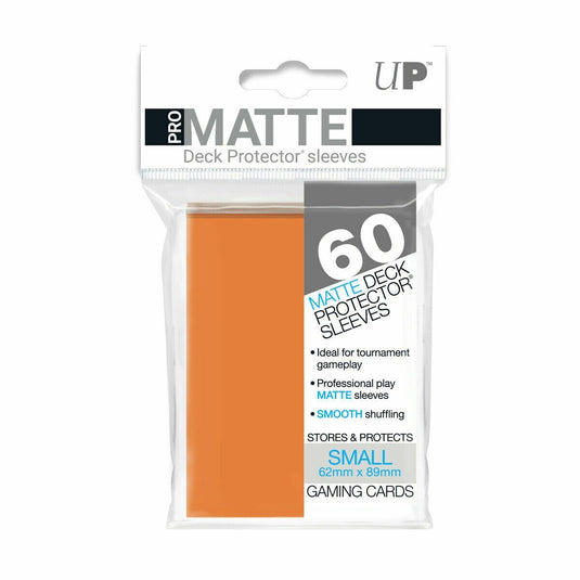 PRO-Matte Small Sleeves Orange (60ct)
