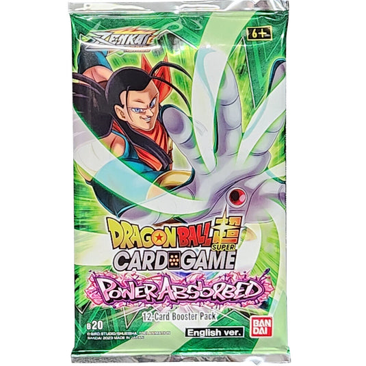 DragonBall Super Card Game Power Absorbed B20 Booster Box