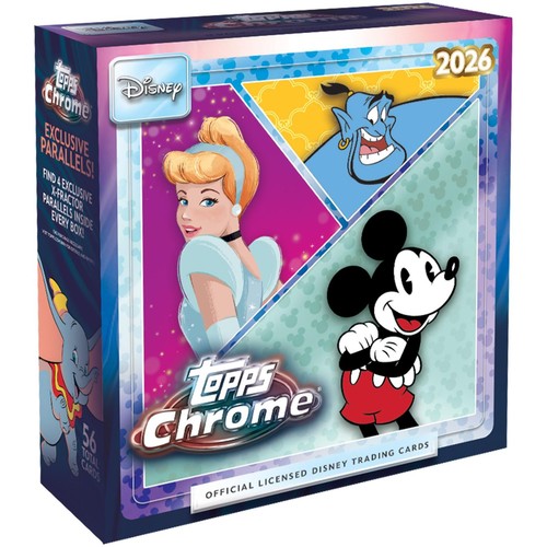 Topps Chrome Disney 2026 Mega Box