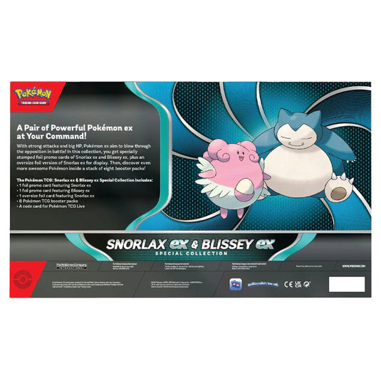 Pokemon norlax ex & Blissey ex Special Collection