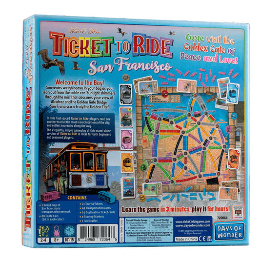 Ticket to Ride San Francisco (Inglés)