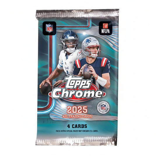 Topps 2025 Chrome Football NFL Blaster Booster