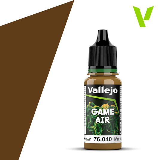 Vallejo Game Air Marrón Cuero 76.040