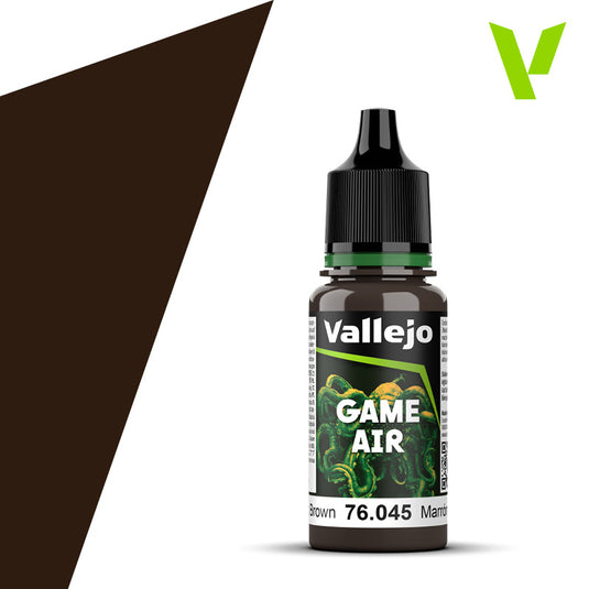 Vallejo Game Air Marrón Carbonizado 76.045