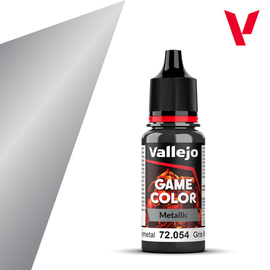 Vallejo Game Color  Gris Metalizado Oscuro 72.054