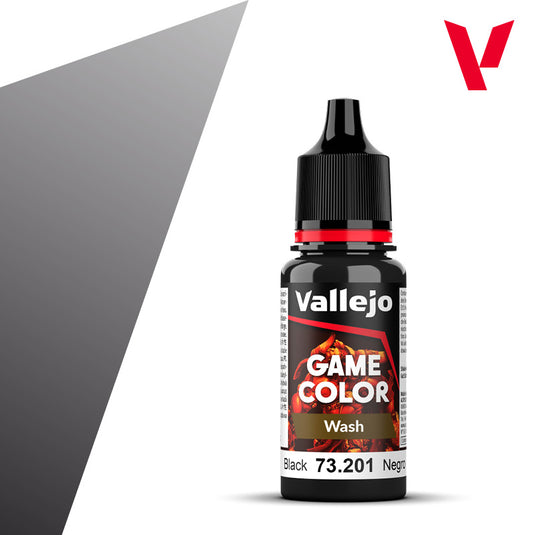 Vallejo Game Color Lavado Negro 73.201