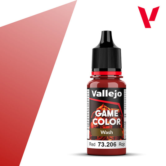 Vallejo Game Color Lavado Rojo 73.206