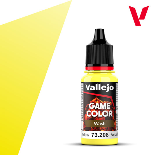 Vallejo Game Color Lavado Amarillo 73.208
