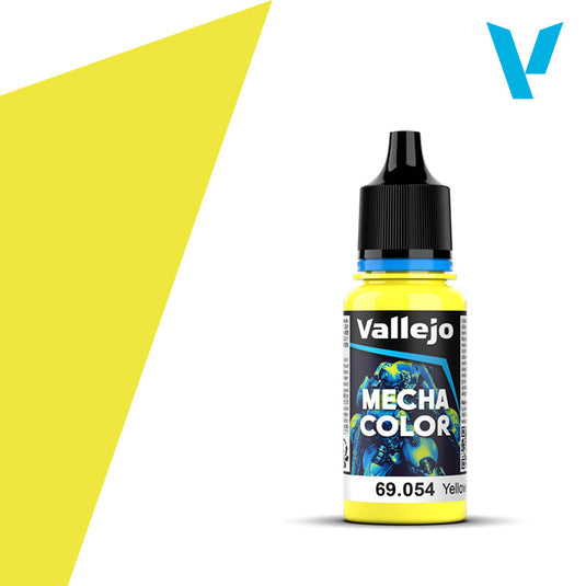 Vallejo Mecha Color Yellow Fluorescent 69.054