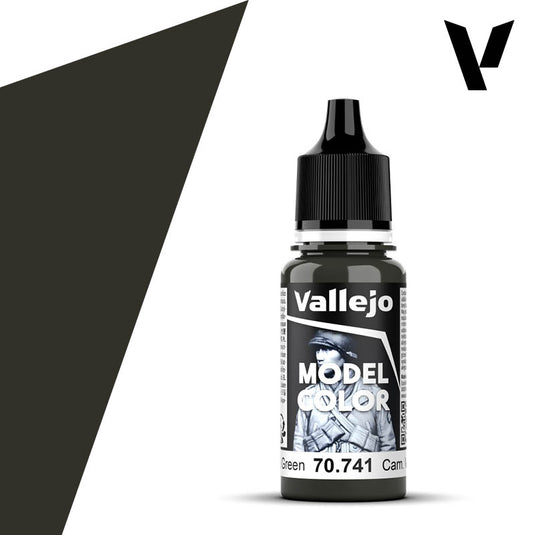 Vallejo Model Color Camuflaje Verde Negro 70.741
