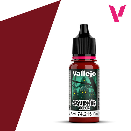 Vallejo Squidmar Color Rojo Entrañas 74.215