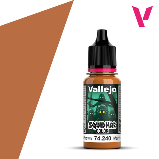 Vallejo Squidmar Color Marrón Intenso 74.240