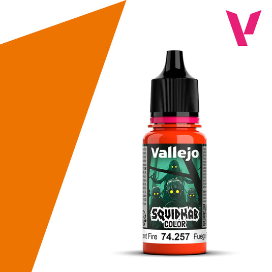 Vallejo Squidmar Color Fuego Fluorescente 74.257