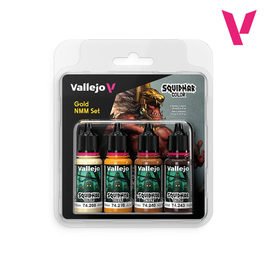 Vallejo Squidmar Color Gold NMM Set 74.310