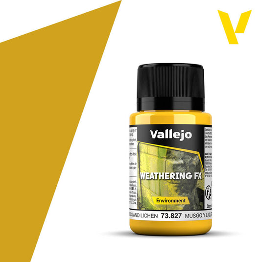 Vallejo Weathering FX Efectos de Musgo y Líquen 73.827