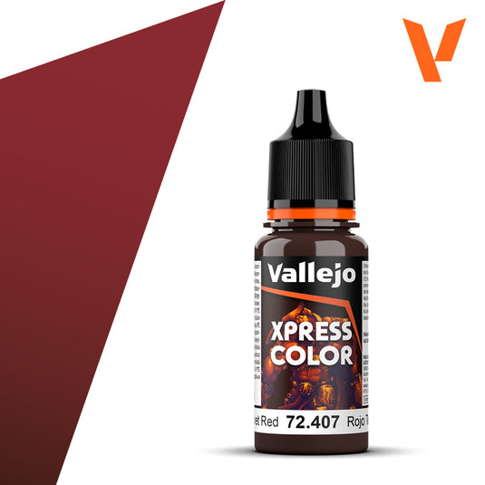 Vallejo Xpress Color Rojo Terciopelo 72.407