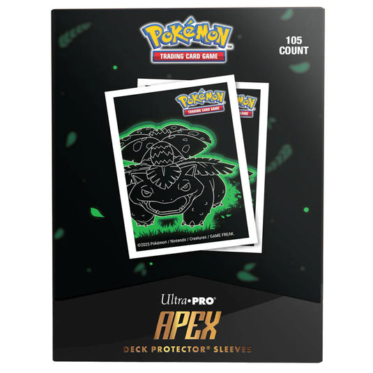 Ultra Pro Neon Kanto Venusaur Apex Deck Protector Sleeves
