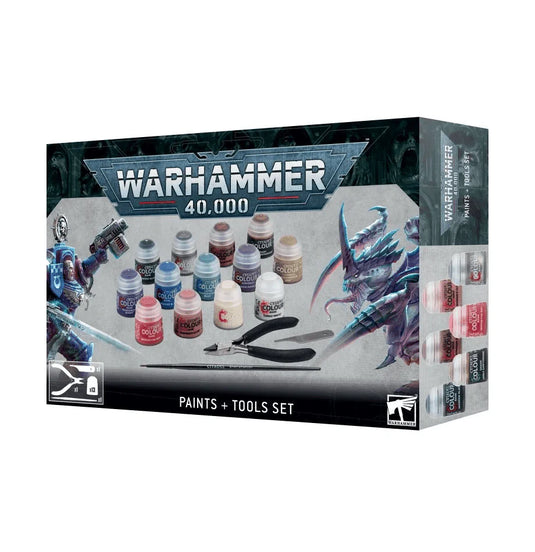 WH40K Paints + Tools Set
