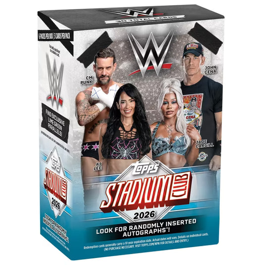 Topps Universe WWE 2026 Stadium Club Value Box