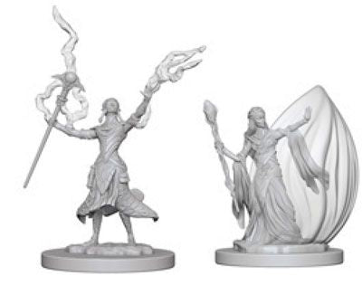 D&D Nolzur's Marvelous Unpainted Minis: W3 Female Elf Wizard