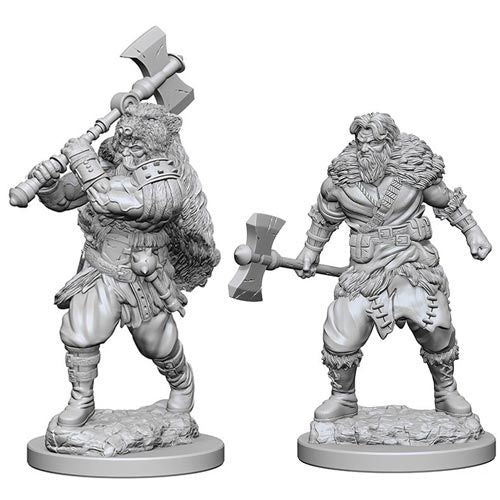 D&D Nolzur's Marvelous Unpainted Minis: W1 Male Human Barbarian