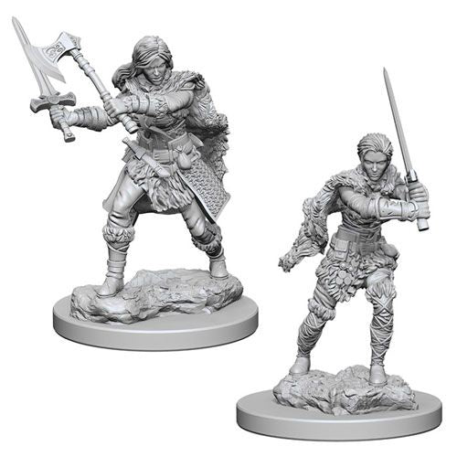 D&D Nolzur's Marvelous Unpainted Minis: W1 Female Human Barbarian