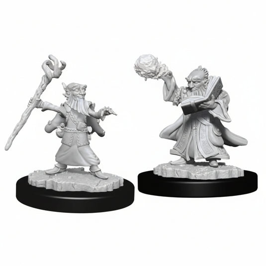 D&D Nolzur's Marvelous Unpainted Minis: W6 Male Gnome Wizard