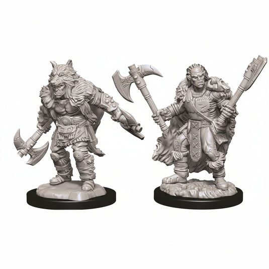 D&D Nolzur's Marvelous Unpainted Minis: W9 Male Half-Orc Barbarian