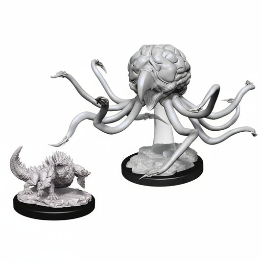 D&D Nolzur's Marvelous Unpainted Minis: W11 Grell & Basilisk