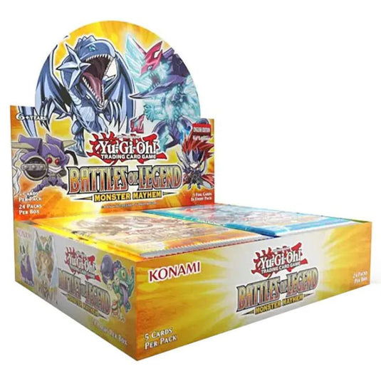 Yu - Gi - Oh! Battles of Legend Monster Mayhem Booster Box - Cartoncito Cards
