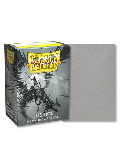 justice dual matte sleeves standard size